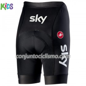 Culotte corto 2019 Team Sky Niños N001